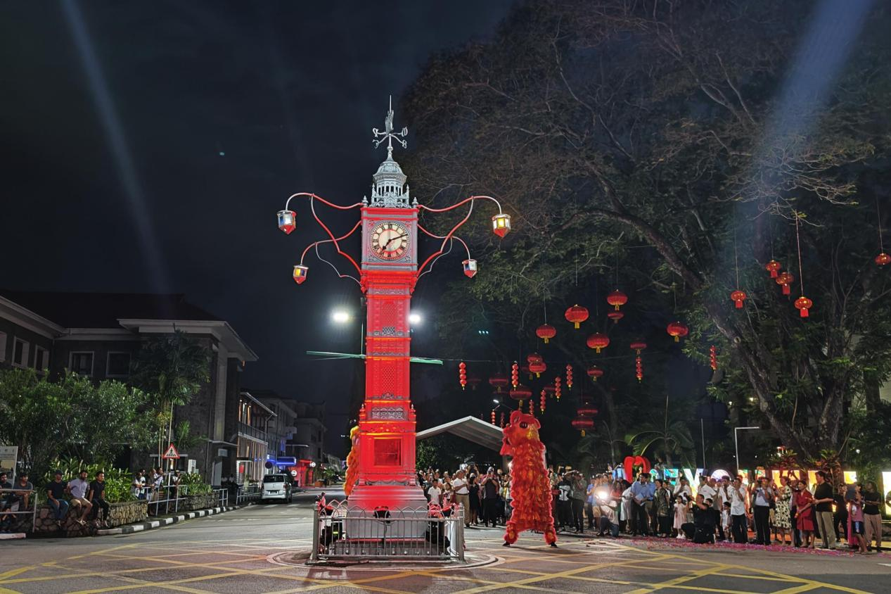 活动现场。中国驻塞舌尔大使馆供图