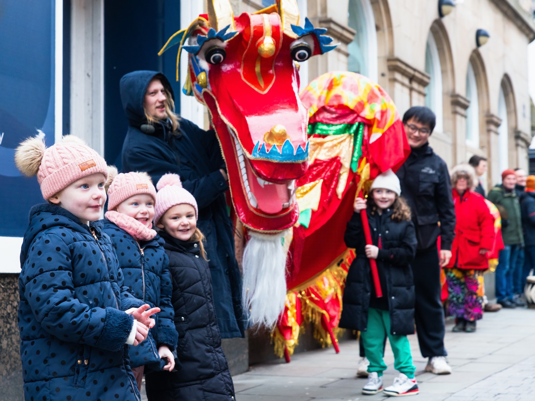 英国兰卡斯特庆祝中国新年。图片由活动主办方提供