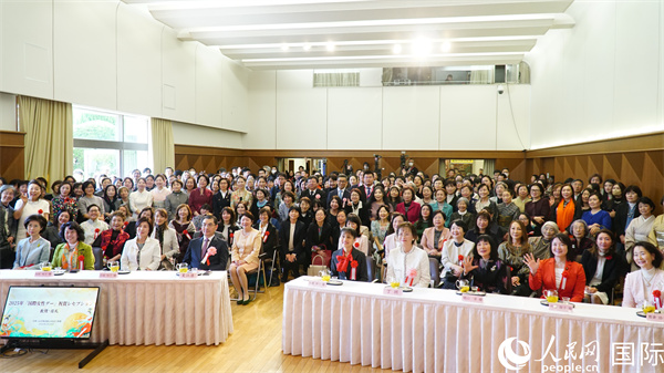 中国驻日本大使馆举办“敦煌·巡礼”主题国际妇女节招待会 