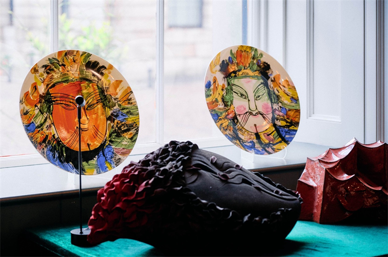 伦敦手工周中国馆展品。杨浩鹏摄