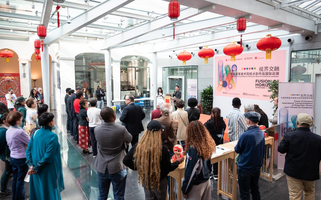 活动现场。布鲁塞尔中国文化中心供图