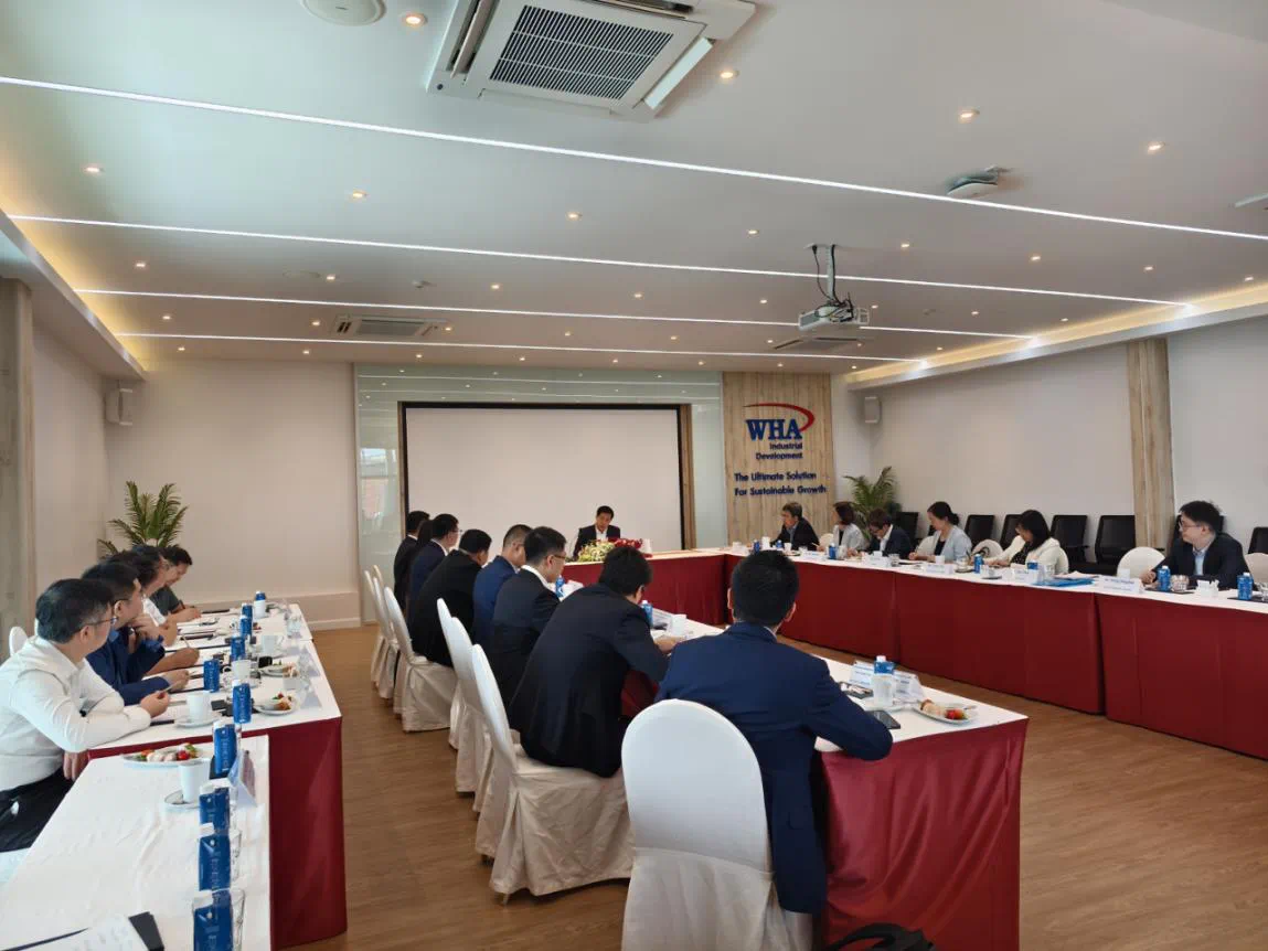 座谈会现场。中国驻泰国大使馆供图