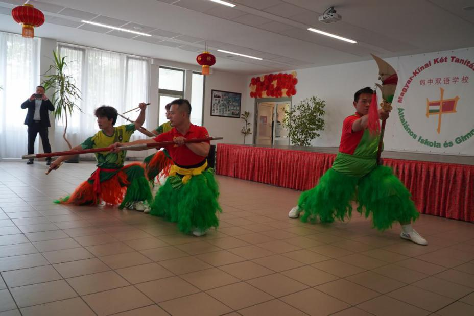 活动现场。中国驻匈牙利大使馆供图。