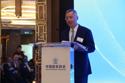 中国驻英国大使馆公使王起致辞。刘飏摄