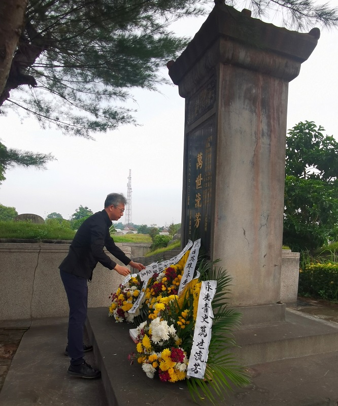 印度尼西亚的中国大使王·塔克（Wang Tuke