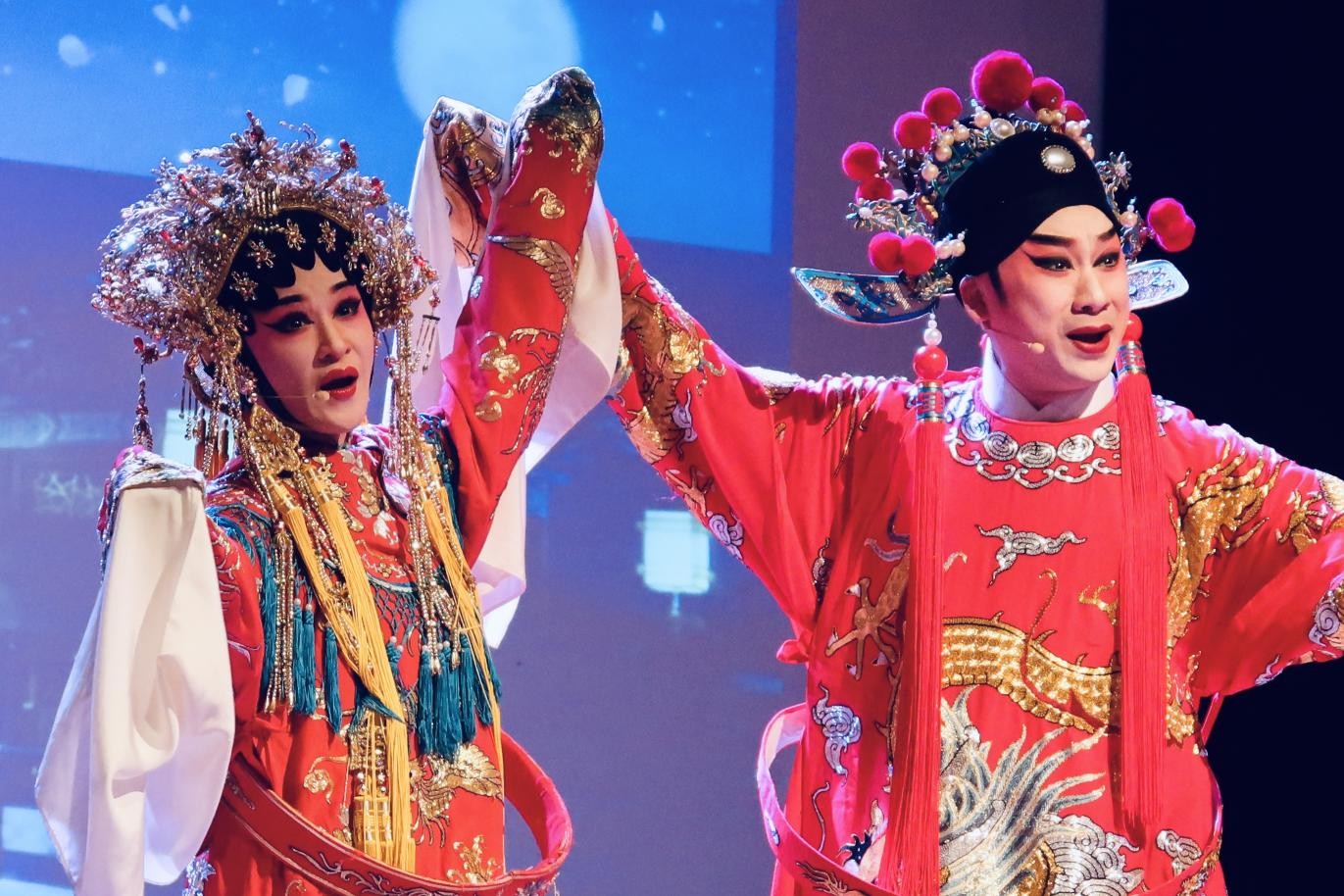 演出一景。拉巴特中国文化中心供图