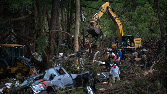 美国得克萨斯州洪水死亡人数逾百