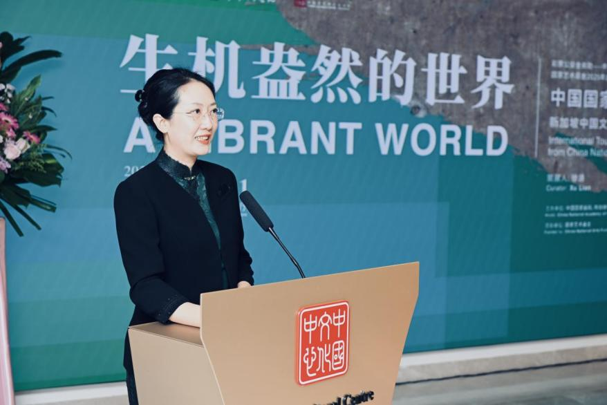 新加坡中国文化中心兼旅游办事处主任孔媛。新加坡中国文化中心供图