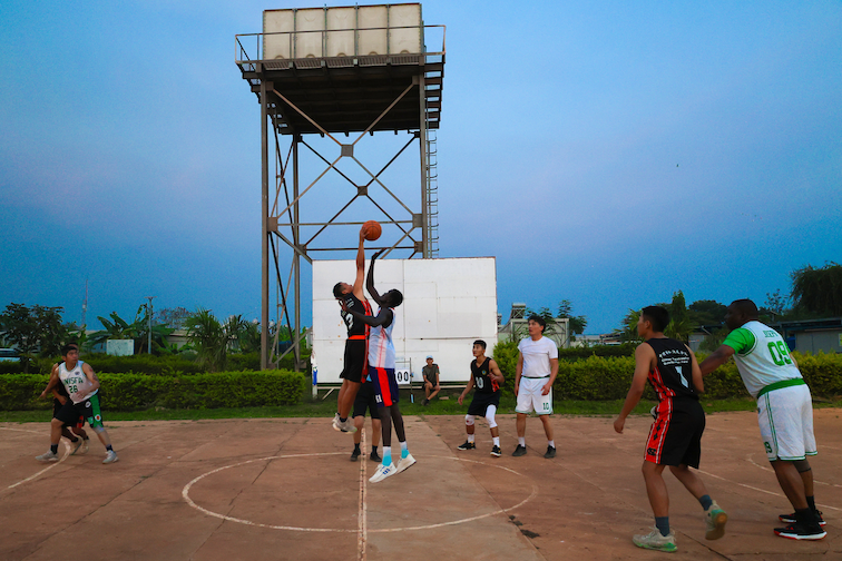 比赛现场。韩瑞田摄