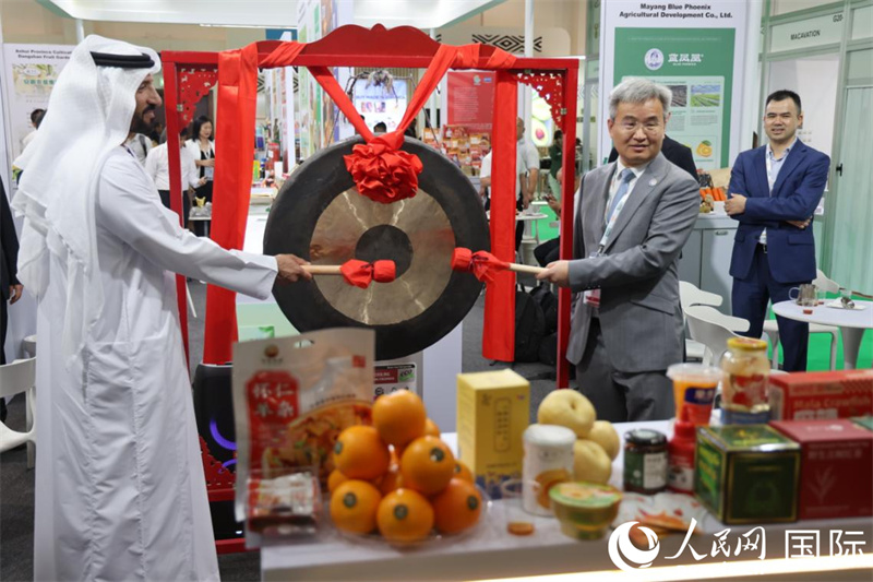 中国国家农业展团首次亮相中东地区展会