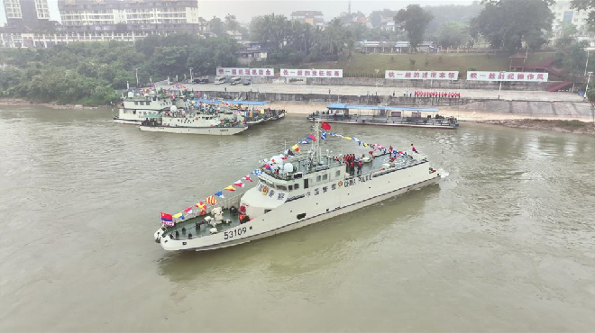 第159次中老缅泰湄公河联合巡逻执法行动启动