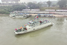 中老缅泰湄公河联合巡逻执法