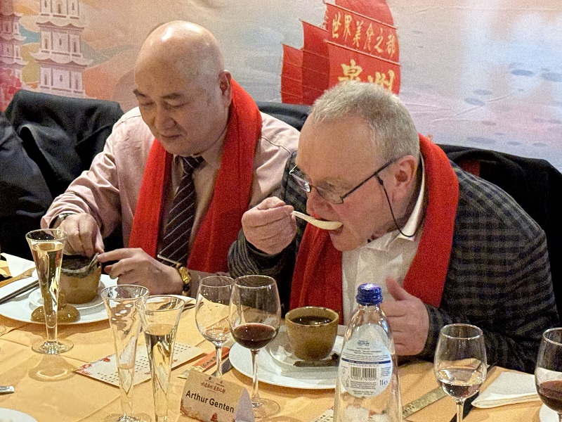 泉州美食欧洲行在比利时启幕