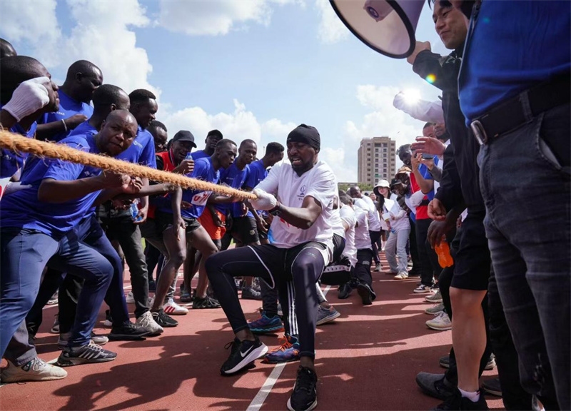 运动会现场。肯中经贸协会供图