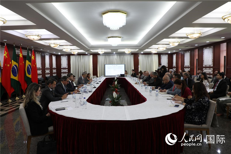 图为“中巴、中拉命运与共”研讨会现场。 人民网记者 陈一鸣摄