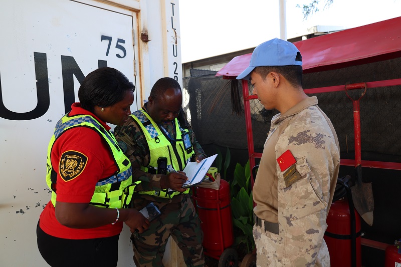 核查现场。韩瑞田摄