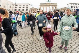 德国柏林：跑步迎新年