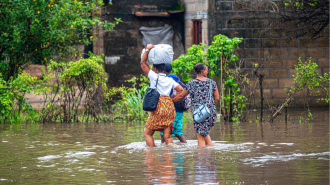 非洲南部多国暴雨引发洪灾 数百人死亡