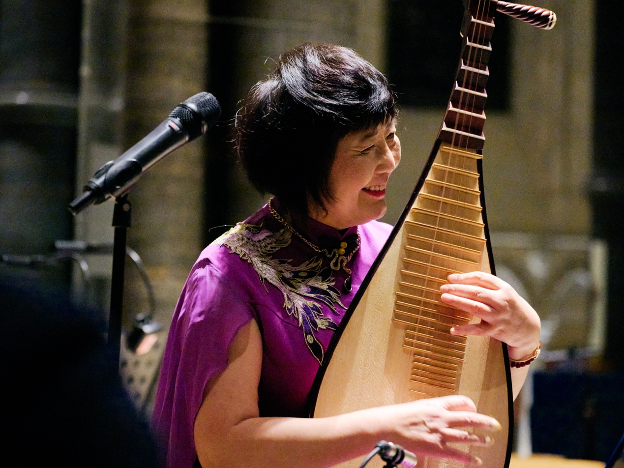 音乐会现场。杨浩鹏摄