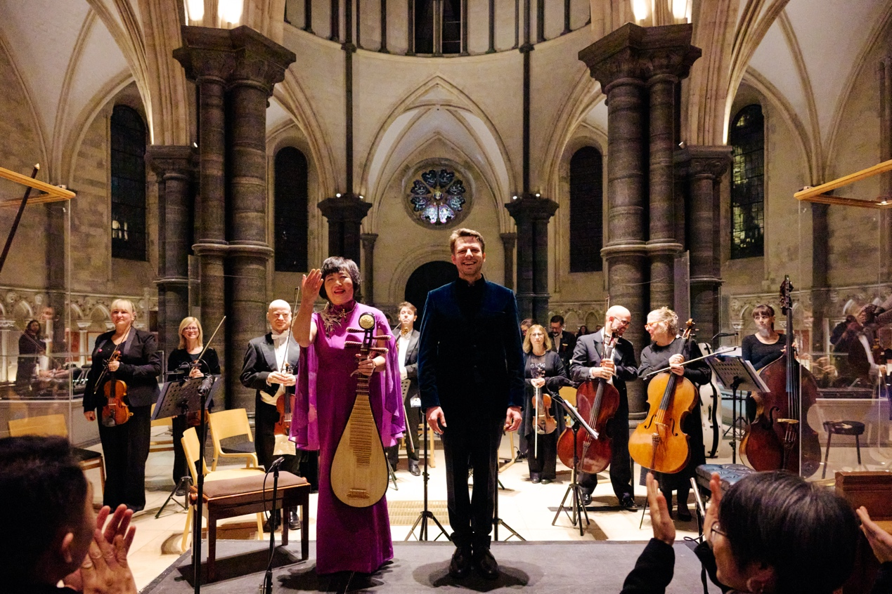 音乐会现场。杨浩鹏摄