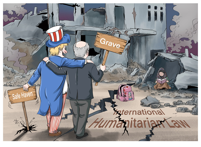 漫画作者：谭希光（人民网版权图片，未经授权请勿转载）