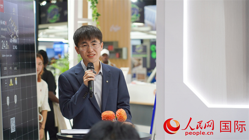 王征发言。 人民网 张茜摄