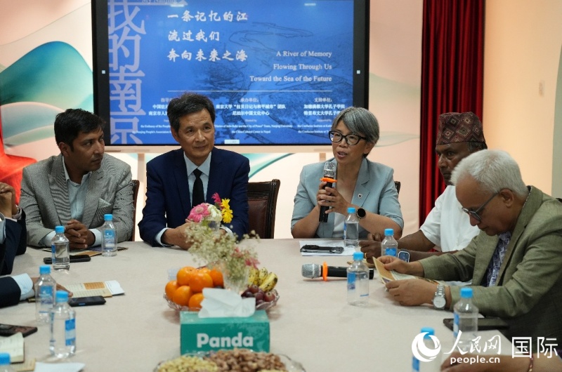   中尼青年交流会现场。人民网记者 李墨摄