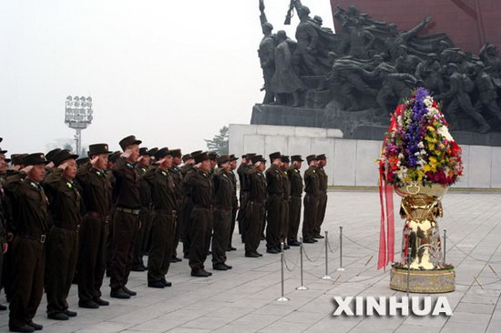 朝鲜纪念金日成诞辰95周年