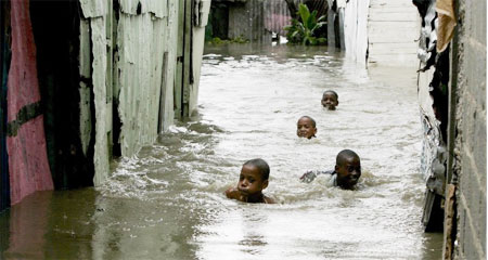 热带风暴横扫加勒比海多国 造成至少59人死(图