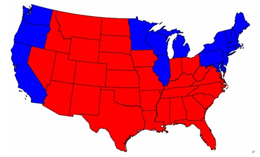 美国大选:基督之地对阵加拿大合众国