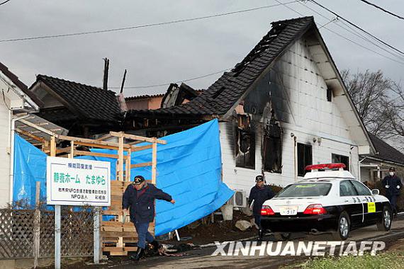 日本一疗养院午夜起火造成七人死亡