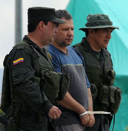 图:哥伦比亚超级毒枭落网