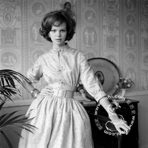 组图:60年代演绎东方旗袍魅力的西洋美女 (9)