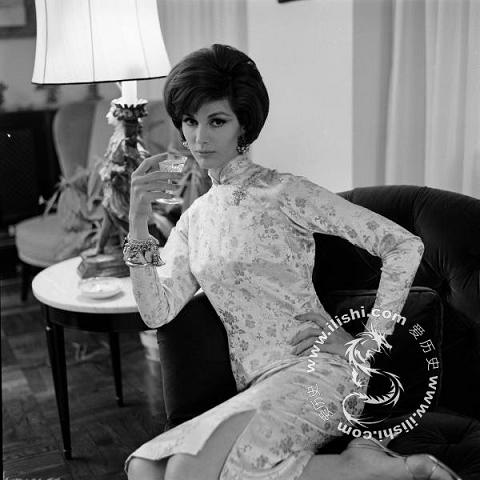 组图:60年代演绎东方旗袍魅力的西洋美女