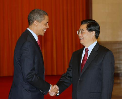 奥巴马踏着尼克松足迹访华 上海将成中美关系