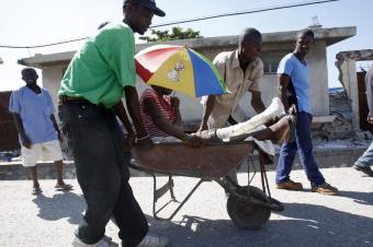 旅委海地人要求国际援助尊重海地的国家主权