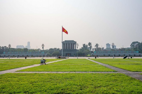   这是2025年3月24日拍摄的越南河内的巴亭广场。 新华社记者朱炜摄