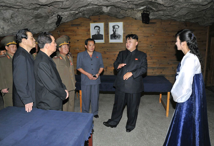 据朝中社29日报道,在朝鲜战争60周年之际,朝鲜最高领导人金正恩29日