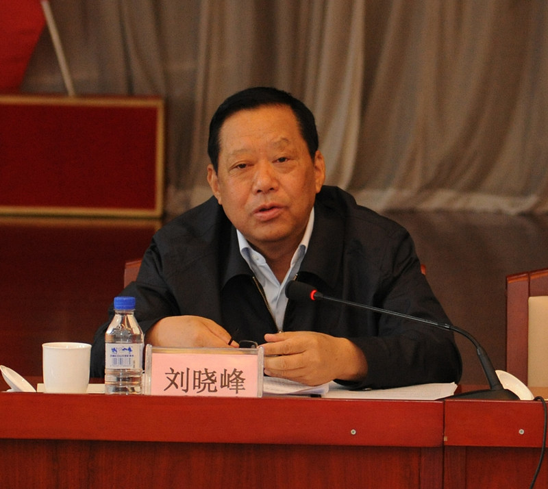 全国政协副主席,农工党中央常务副主席刘晓峰在会上讲话