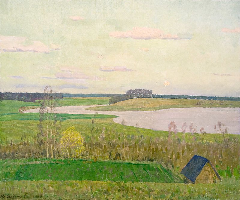 在温暖的大地上俄罗斯艺术大师西多罗夫油画展在京开展7