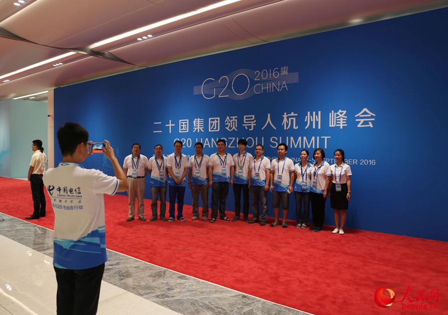 高清g20杭州峰会新闻中心掠影6