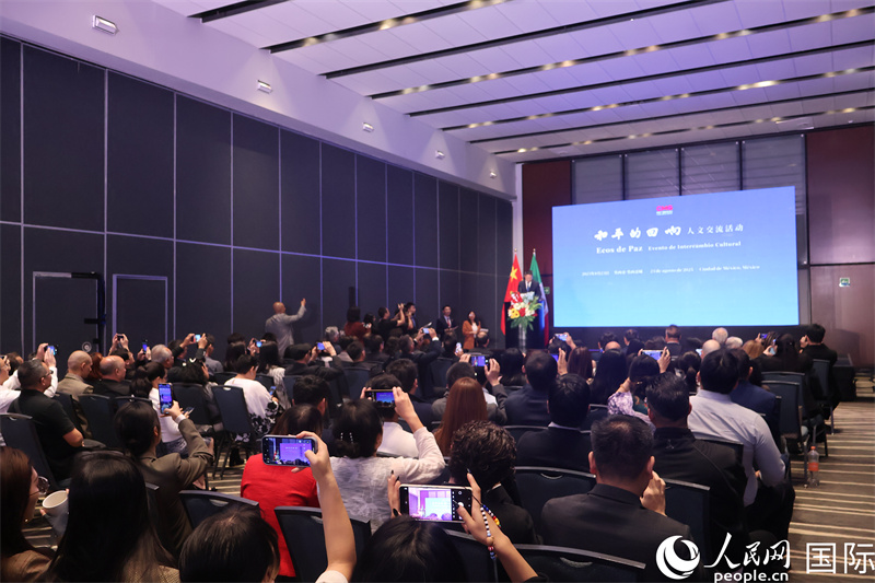 活动现场。人民网 埃内斯托·多明戈斯摄 