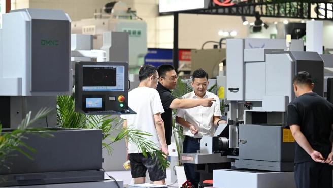 天津国际机床展在津开幕