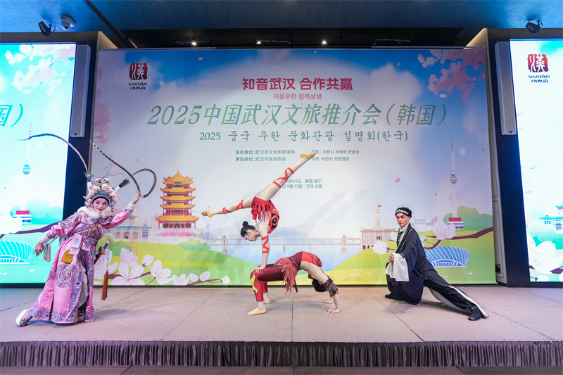 图为活动上的文艺表演。武汉市文化和旅游局供图