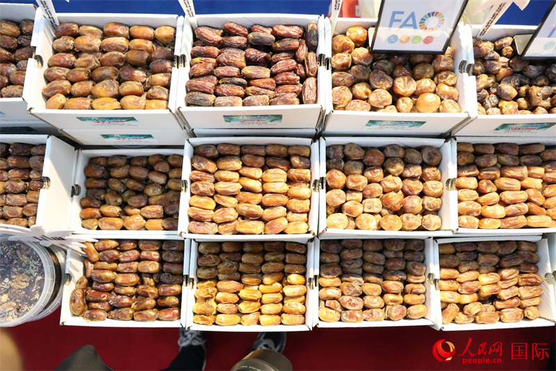 各种椰枣。人民网伊纳斯·易卜拉欣摄