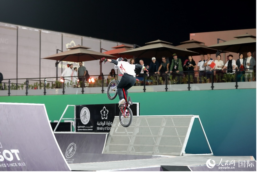 比赛现场。人民网记者 任皓宇摄