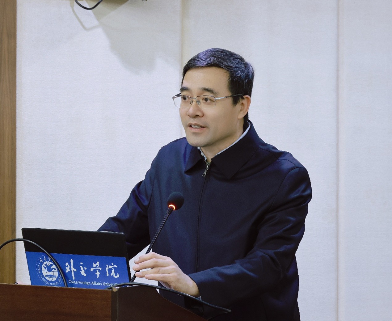 外交学院副院长高飞教授出席闭幕式并作总结致辞。主办方供图