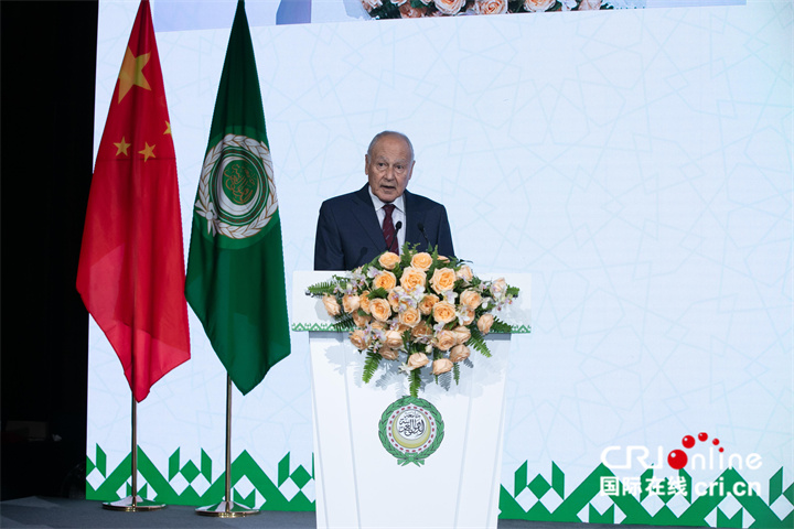 阿拉伯国家联盟秘书长艾哈迈德•阿布•盖特致辞