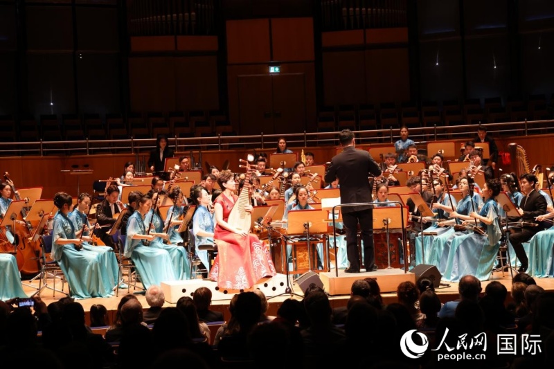 图为音乐会现场。人民网记者 刘仲华摄