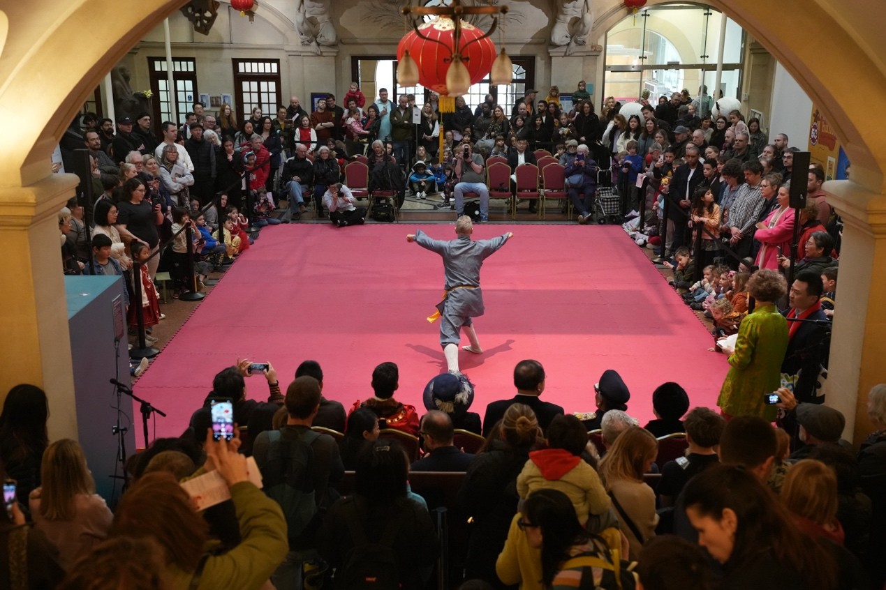 英国布里斯托博物馆活动现场。郑博非摄